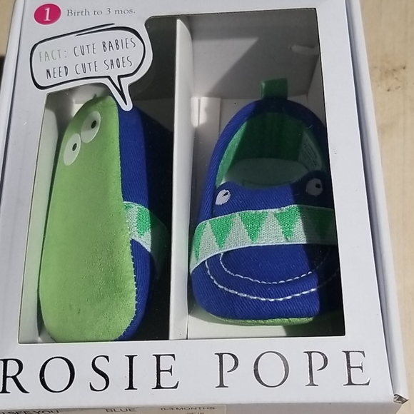 Rosie's Pope "I See You" Crib Shoe 0-3M - Picture 5 of 8